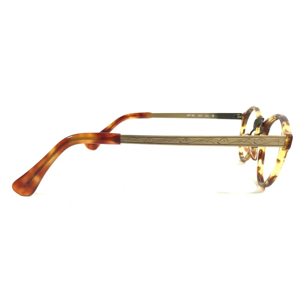 Vintage Oliver Peoples Eyeglasses Frames OP-60 404 AG Antique Gold 49-22-140